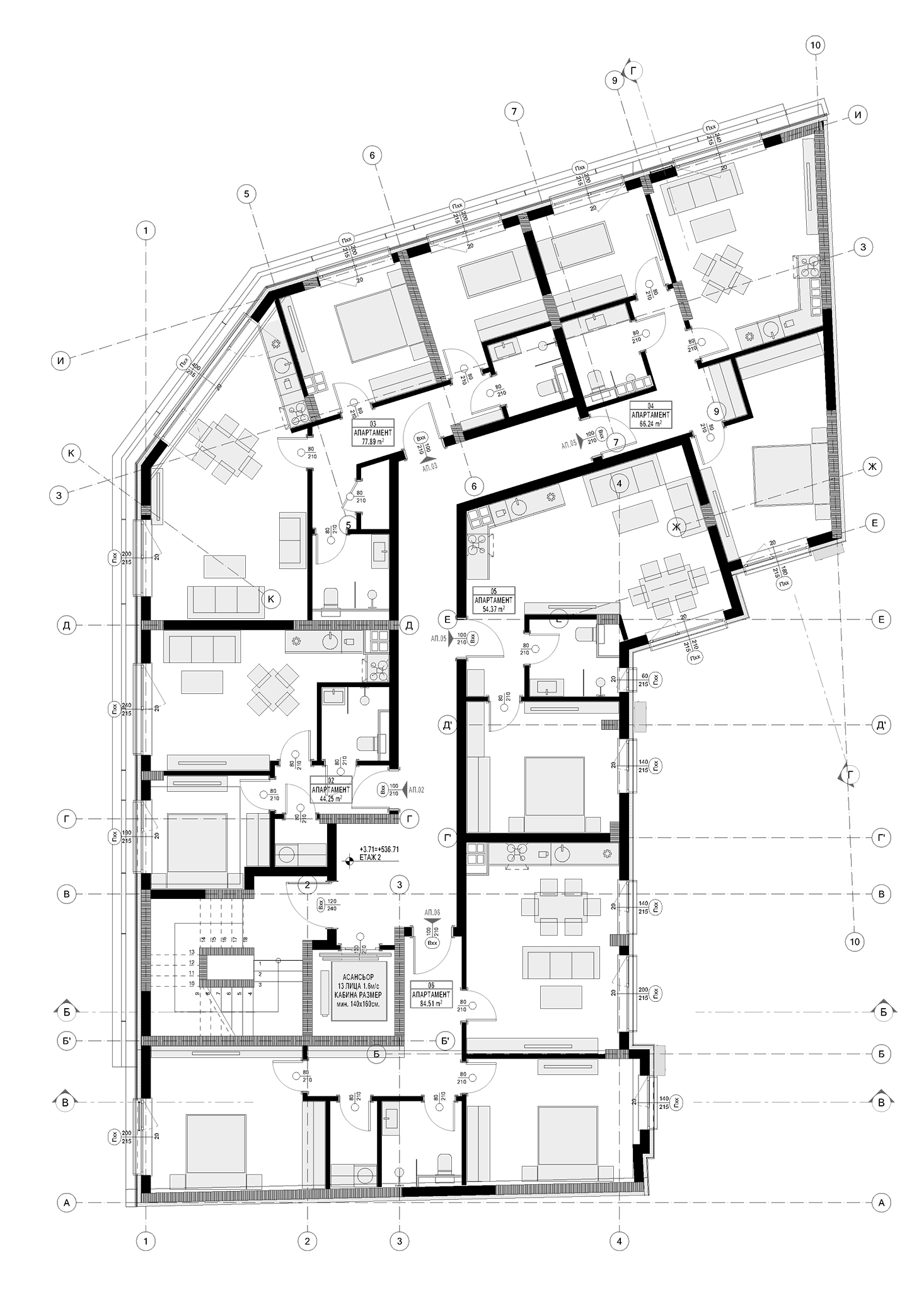 Floor plan for Second Floor at MADRID RESIDENCE
